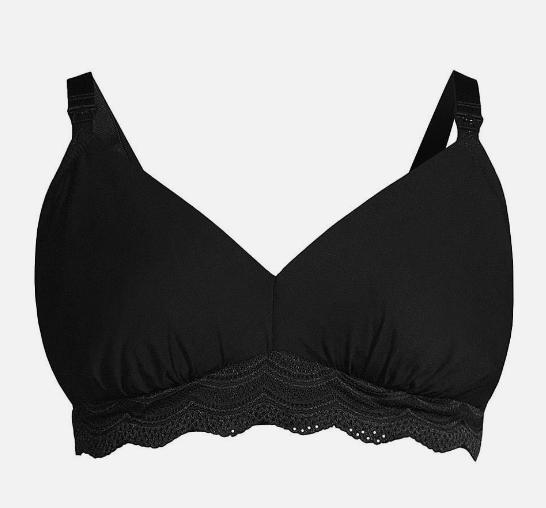 Cosabella Ceylon Modal Curvy Nursing Bralette Black CEYMD1304