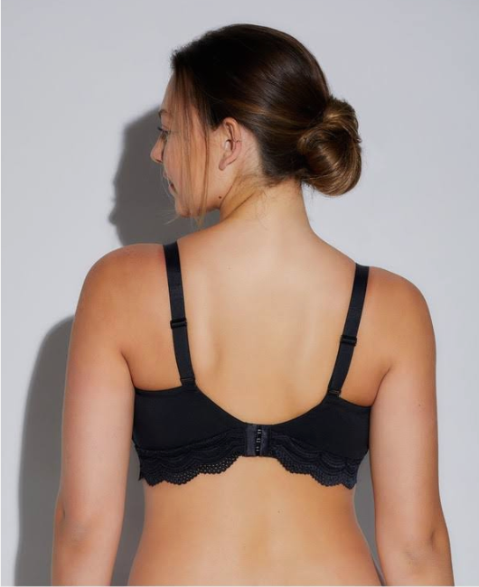 Cosabella Ceylon Modal Curvy Nursing Bralette Black CEYMD1304
