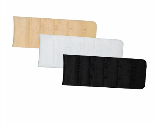 Accessory Bra Extender Multi Color 3-Pack