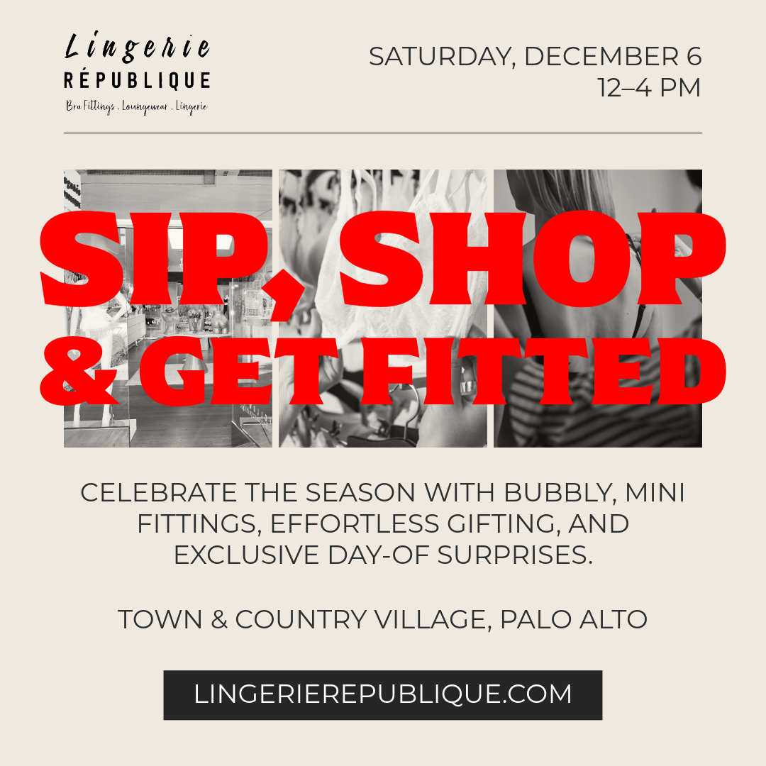 Sip, Shop, & Get Fitted — Join Us for a Festive In-Store Event!