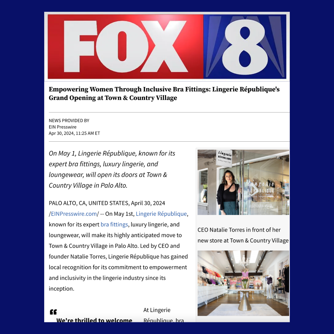 Empowering Women Through Inclusive Bra Fittings: Lingerie République's Grand Opening at Town & Country Village