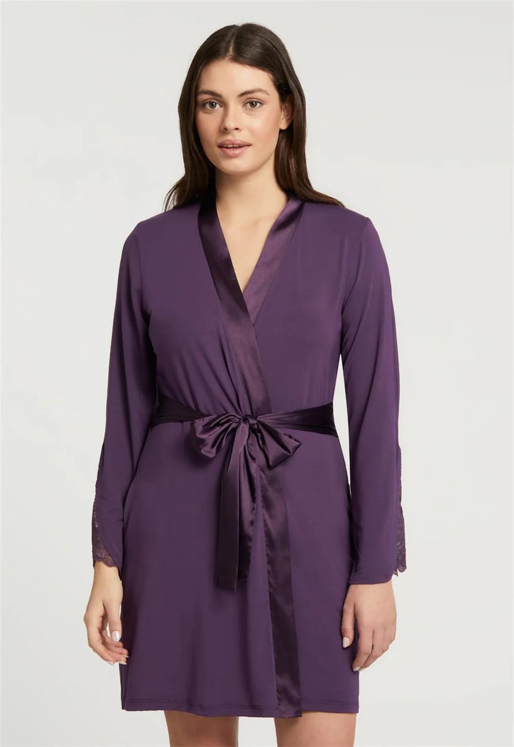 Winter Bliss Robe IN PINOT