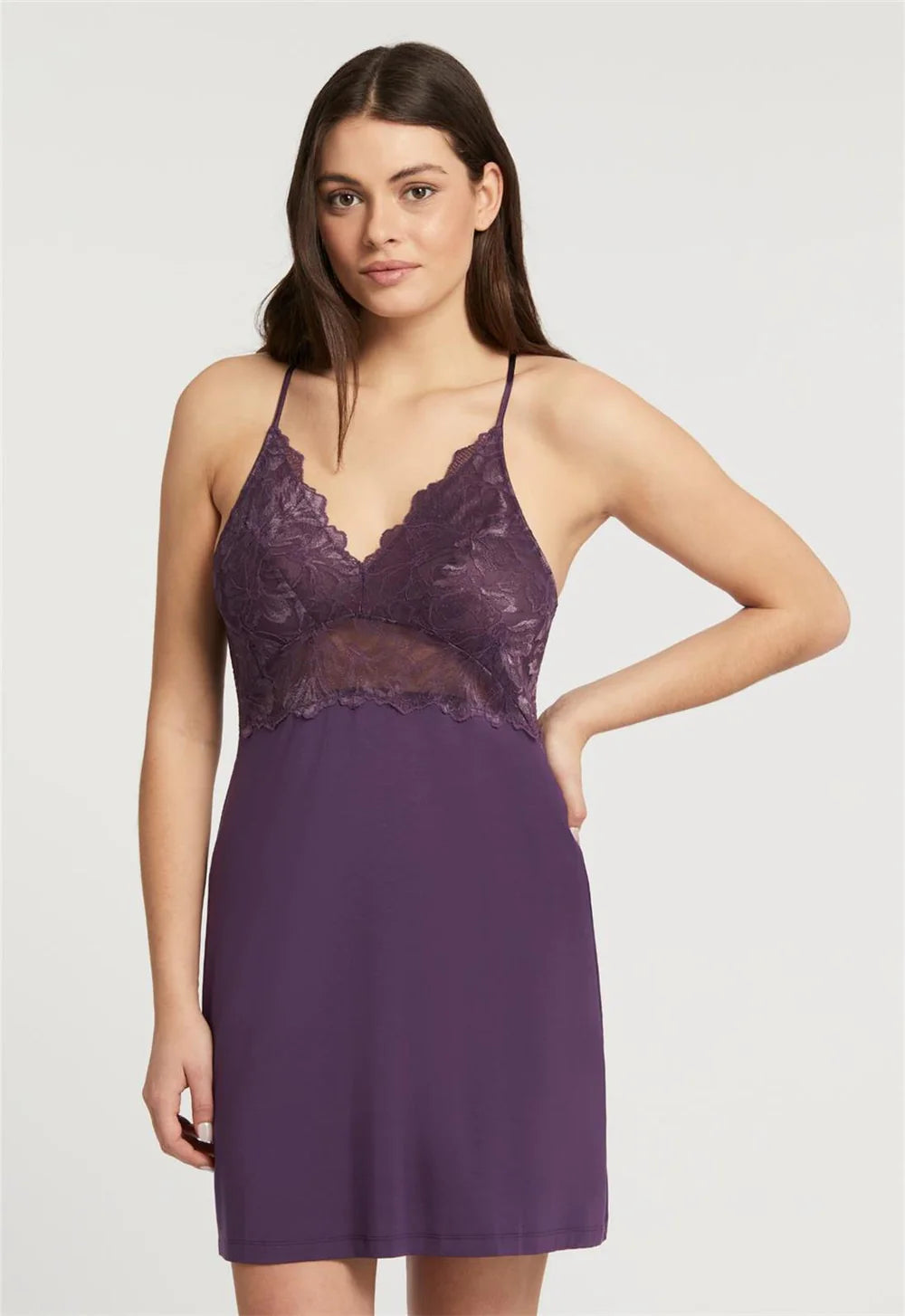 Winter Bliss Chemise IN PINOT