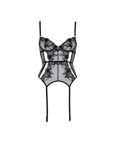 Marseille Balconette Basque Black