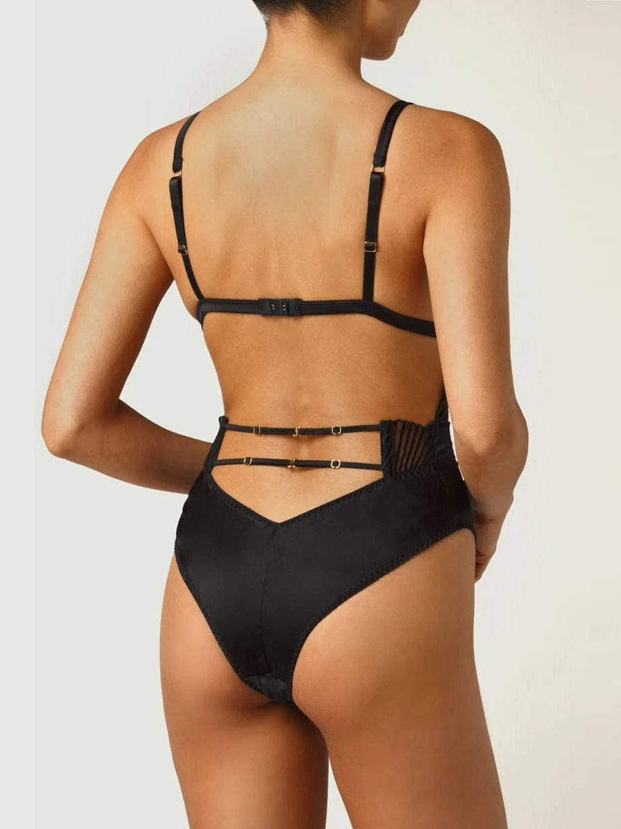 Athena Bodysuit Black