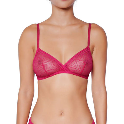 ECLATANTE WIRELESS BRALETTE FUSCHIA