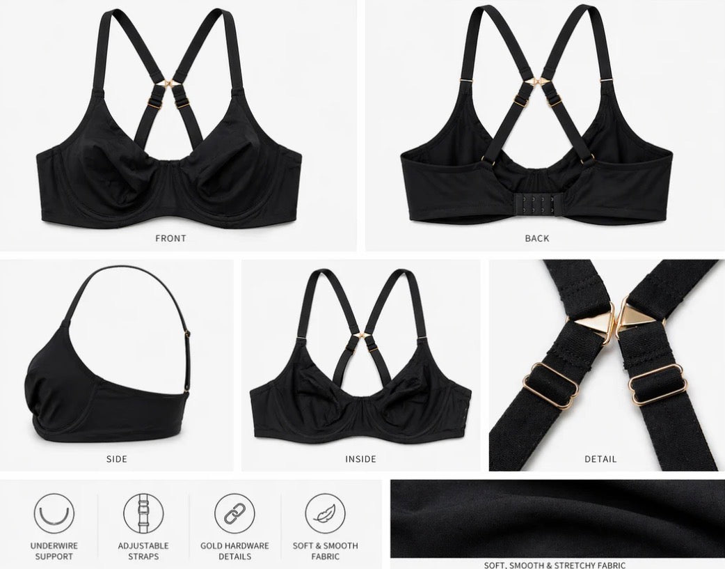 Lightweight Microfiber Comfort Bra