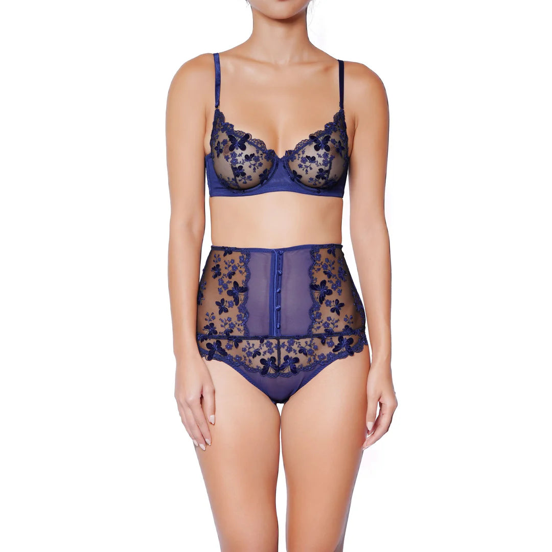 Papillon High Waisted Brief NAVY