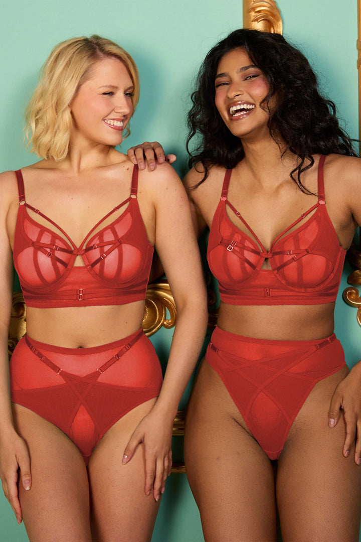 Eddie Crossover Balconette Bra