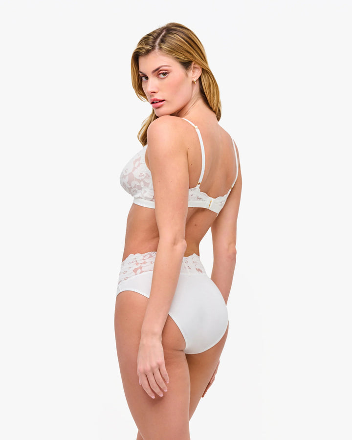 Romanza High Rise Bikini MOON IVORY