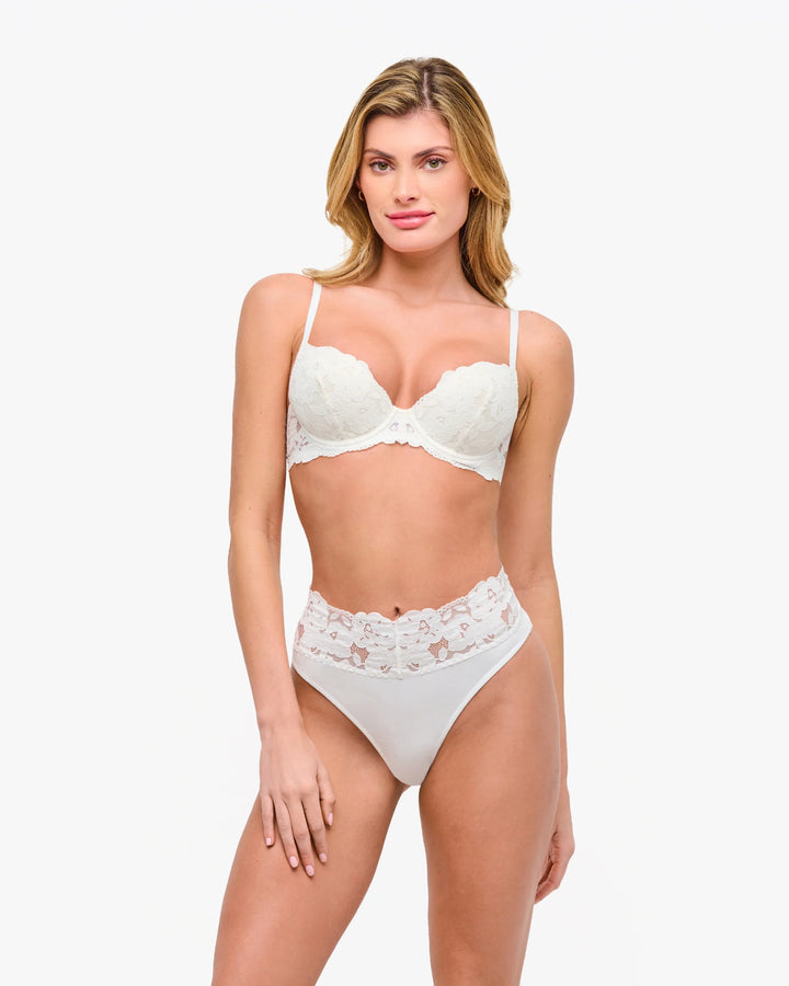Romanza High Rise Bikini MOON IVORY