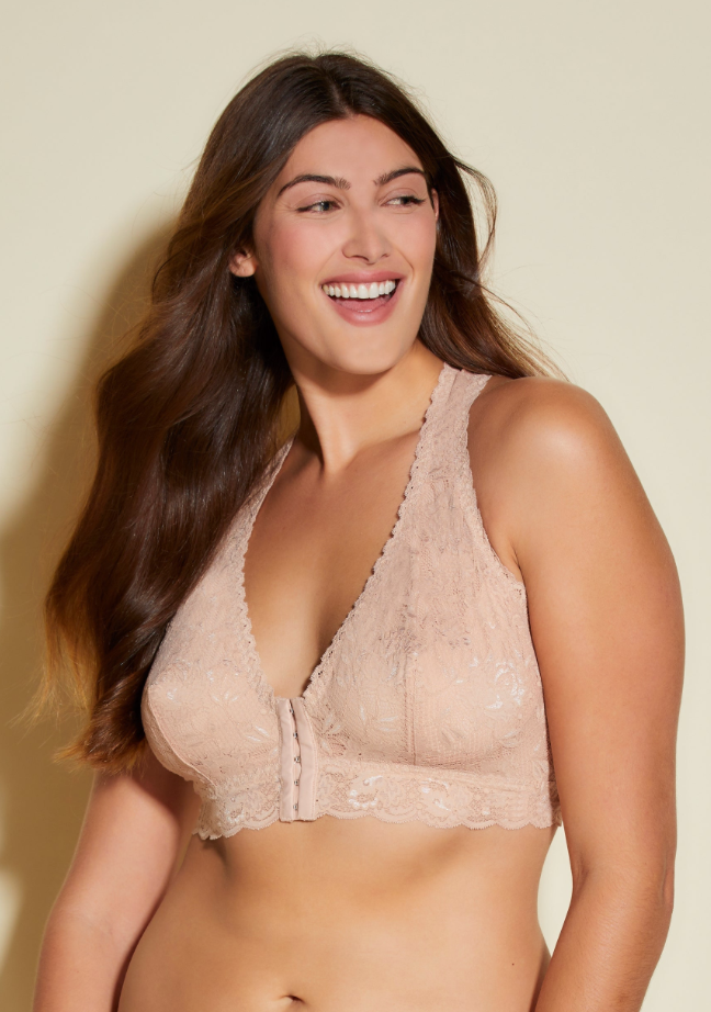 Cosabella Never Say Never Post Surgical Front Closure Bralette Sette NEVER1358
