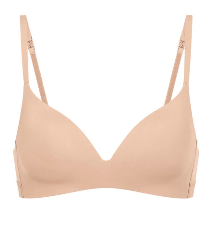 Simone Perele Essentiel Padded Wireless Convertible Bra Peau Rose 13V253