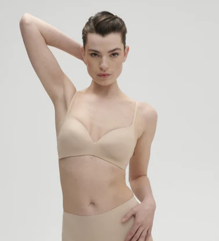 Simone Perele Essentiel Padded Wireless Convertible Bra Peau Rose 13V253
