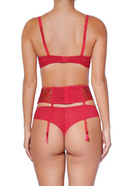 Eglantine Garter Belt RED