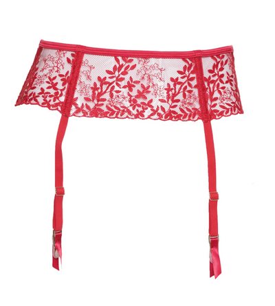 Eglantine Garter Belt RED