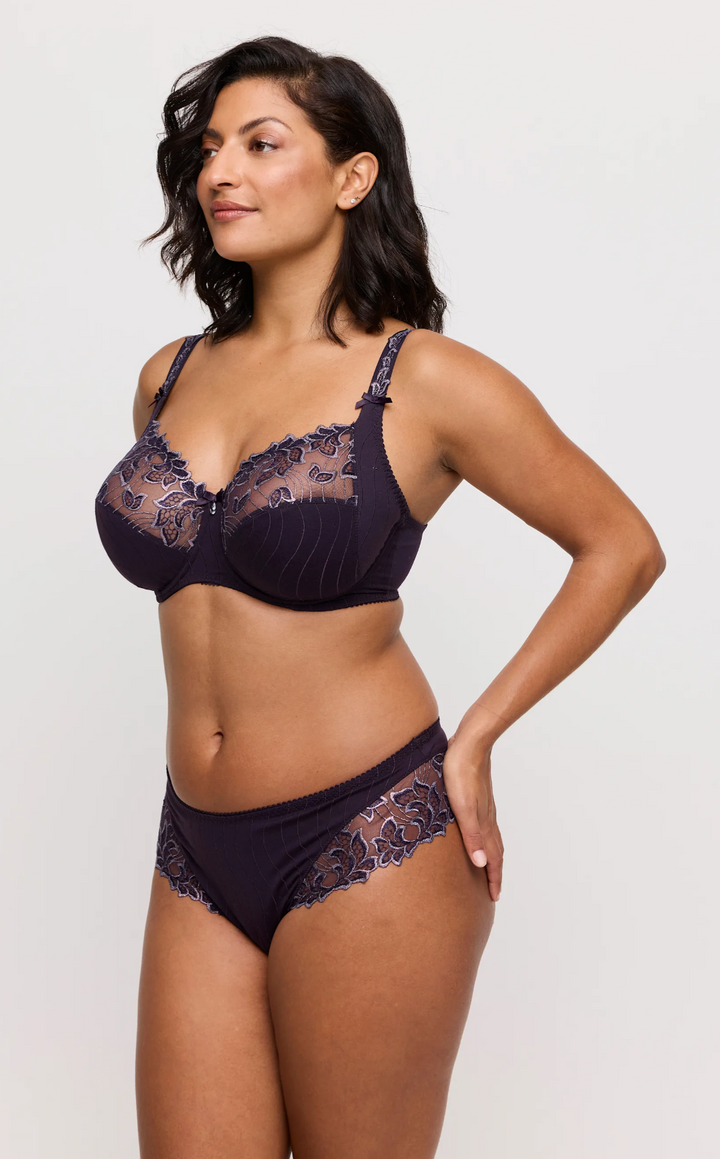 Deauville LUXURY THONG Amethyst Gem XS - 3XL