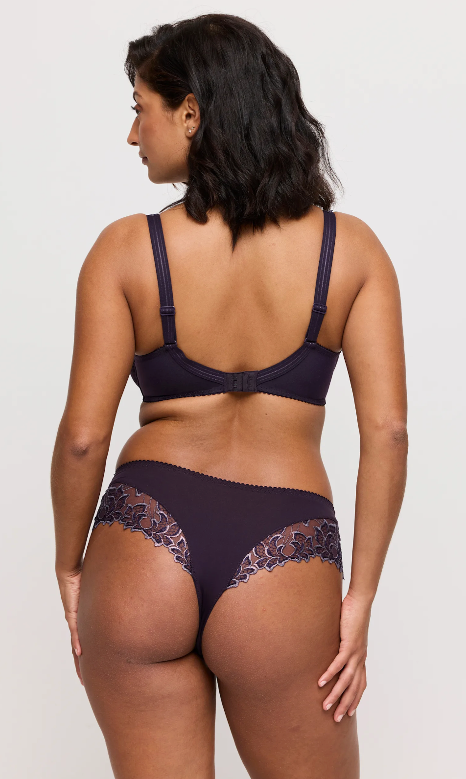 Deauville LUXURY THONG Amethyst Gem XS - 3XL