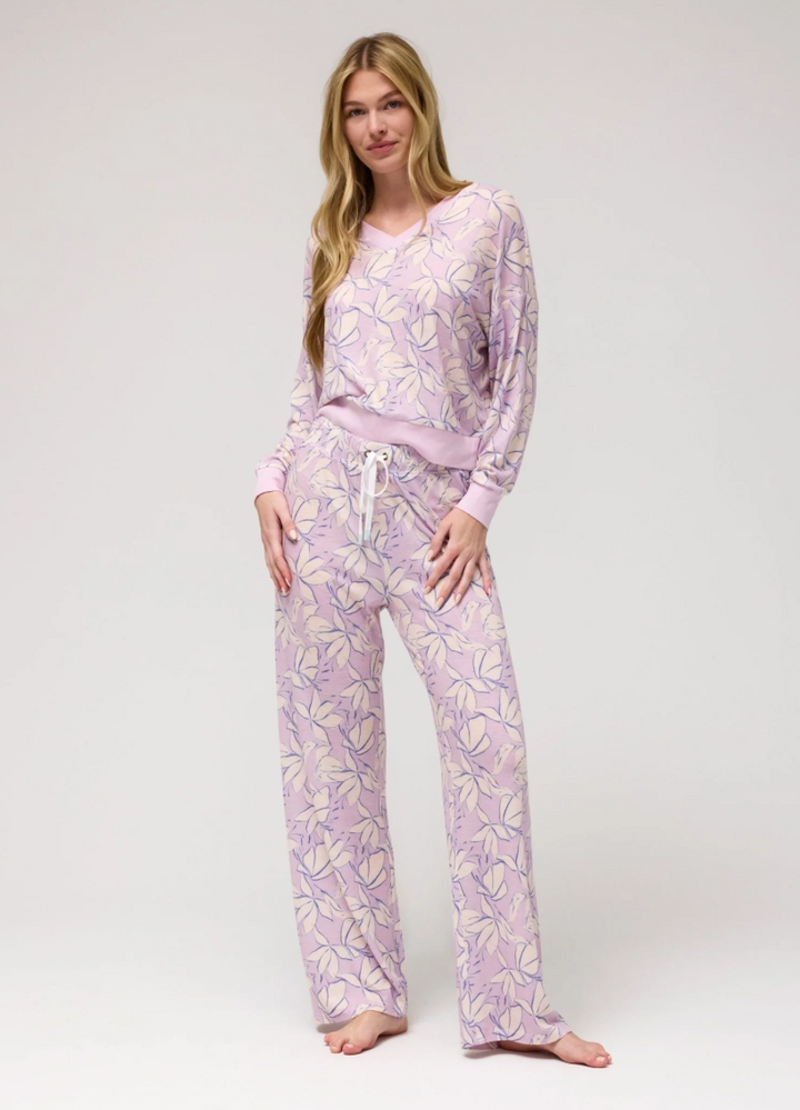 Star Seeker LOUNGE Set in Soft Lilac Floral