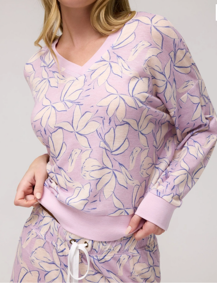 Star Seeker LOUNGE Set in Soft Lilac Floral