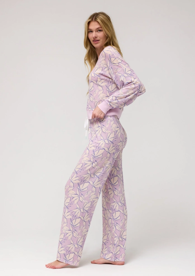 Star Seeker LOUNGE Set in Soft Lilac Floral