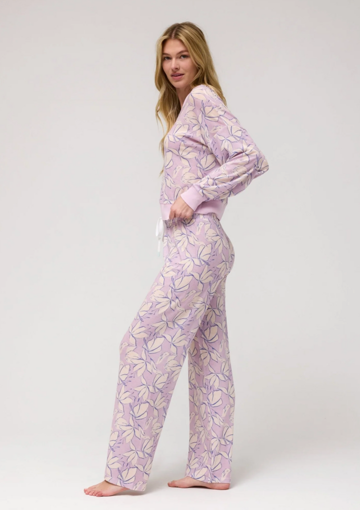 Star Seeker LOUNGE Set in Soft Lilac Floral