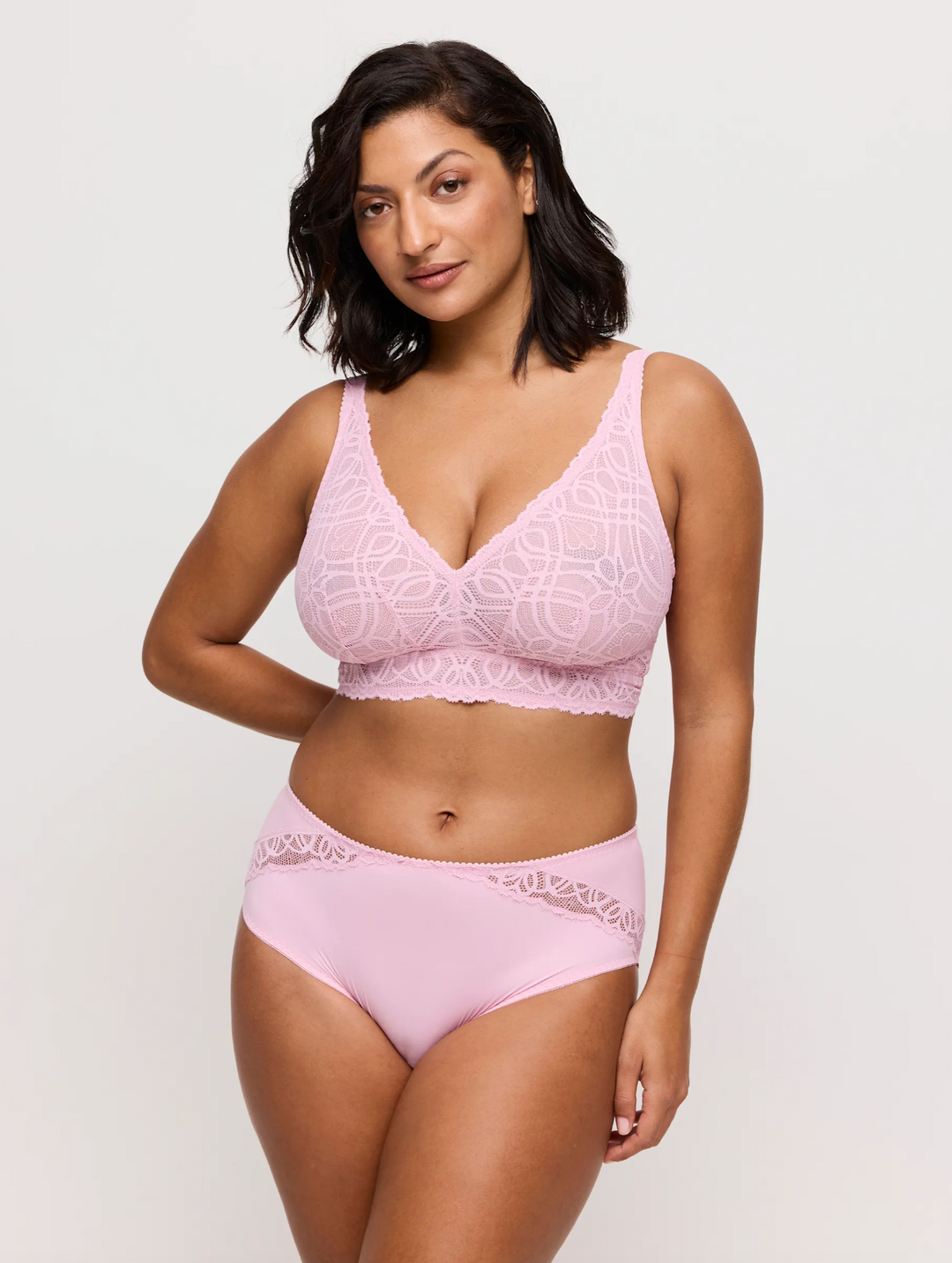 Salerno FULL BRIEF Spring Rose M - 5XL