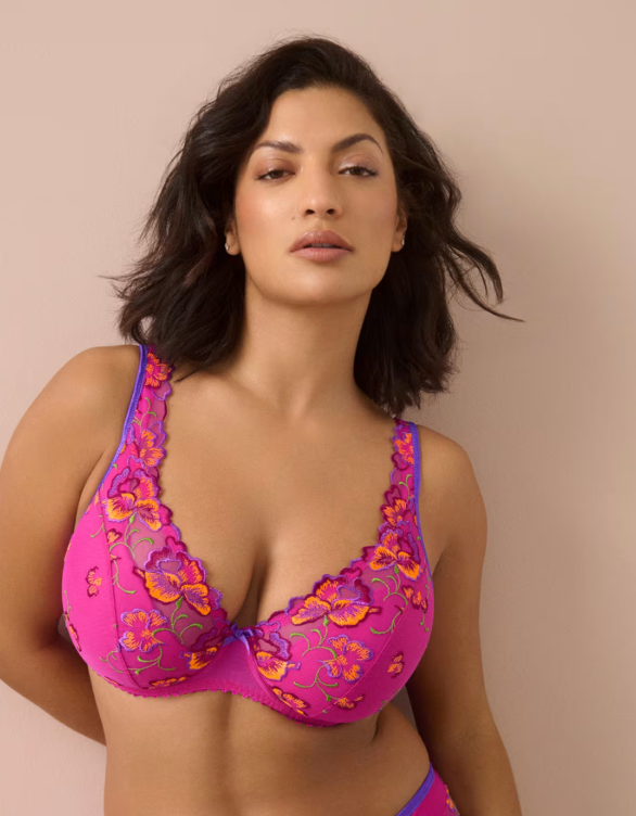 Devdaha PLUNGE BRA Very Berry