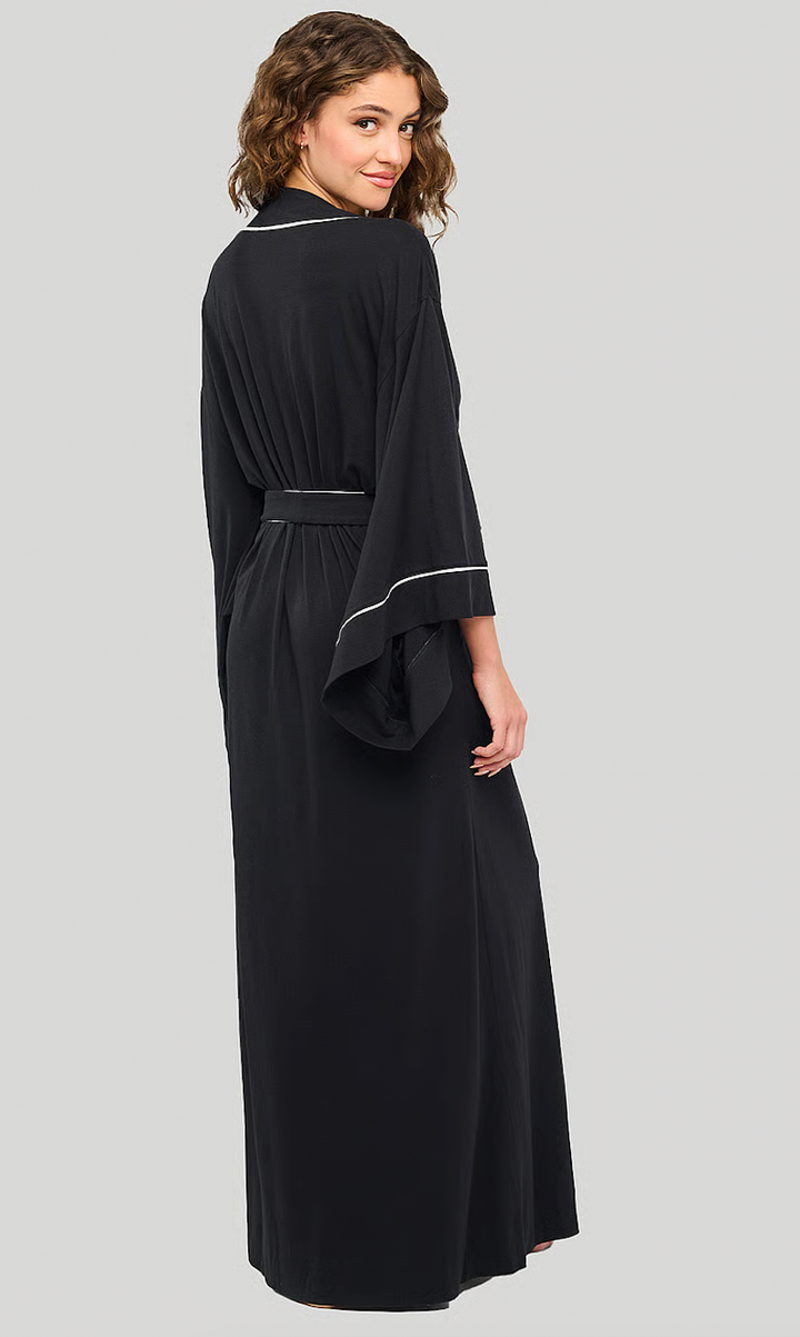 Pima Lusso Kimono Robe One Size