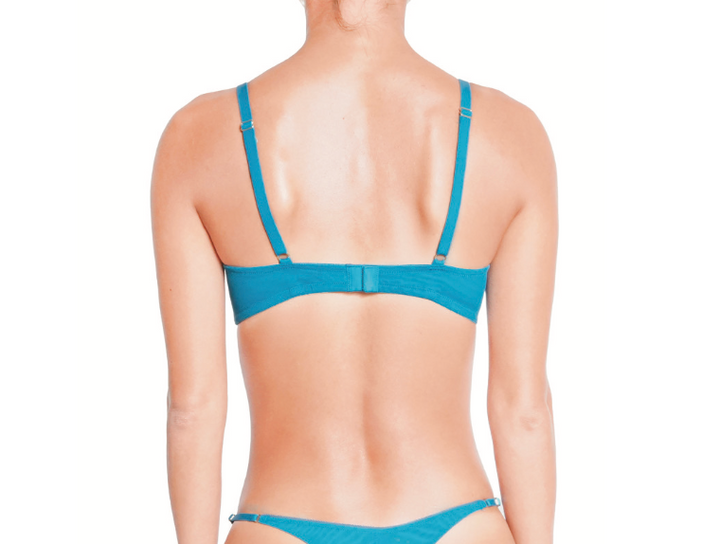 DECO DOTS BALCONETTE BRALETTE Turquoise
