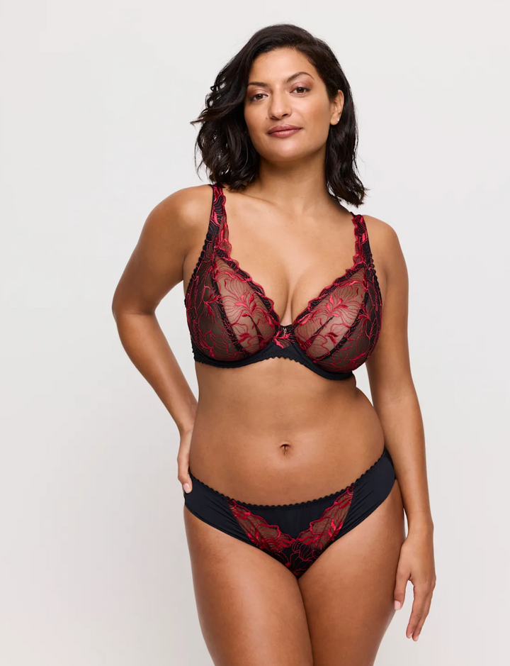 Springdale BIKINI BRIEF Black Rose S - 3XL