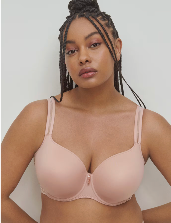 East End T-Shirt Bra Powder Rose