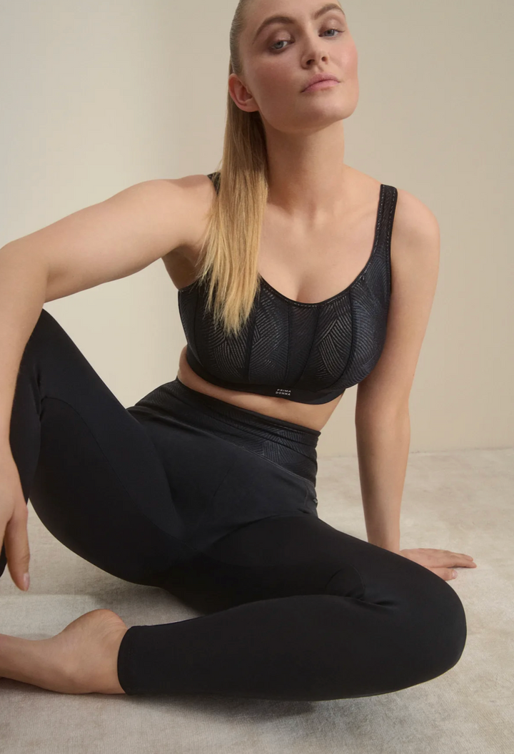 The Game Sport Wired Sports Bra Black C - H CUP