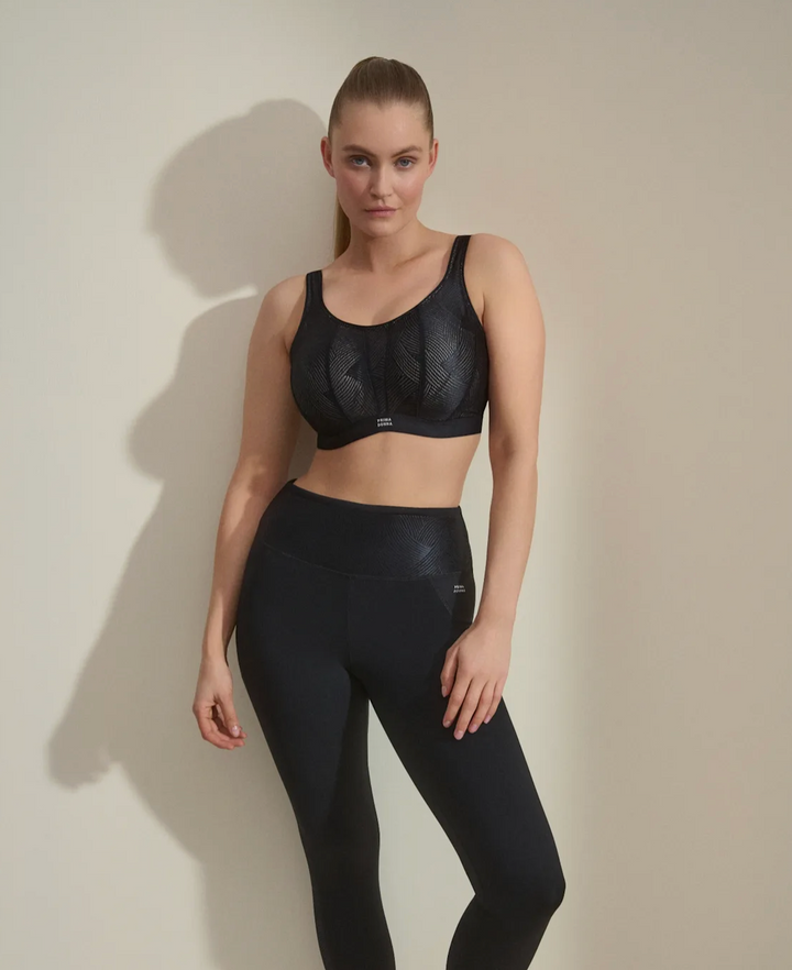 The Game Sport Wired Sports Bra Black C - H CUP