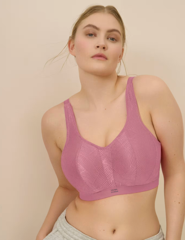 The Game Wired Sports Bra Orchid Pink