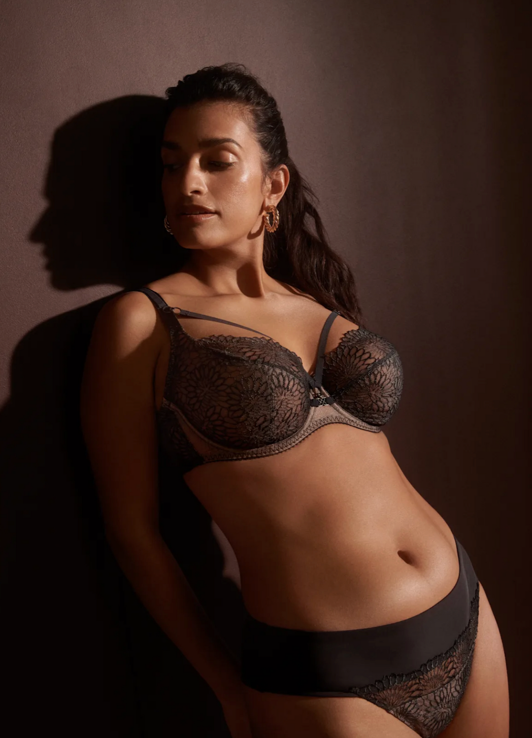Sophora Balconette Bra Black