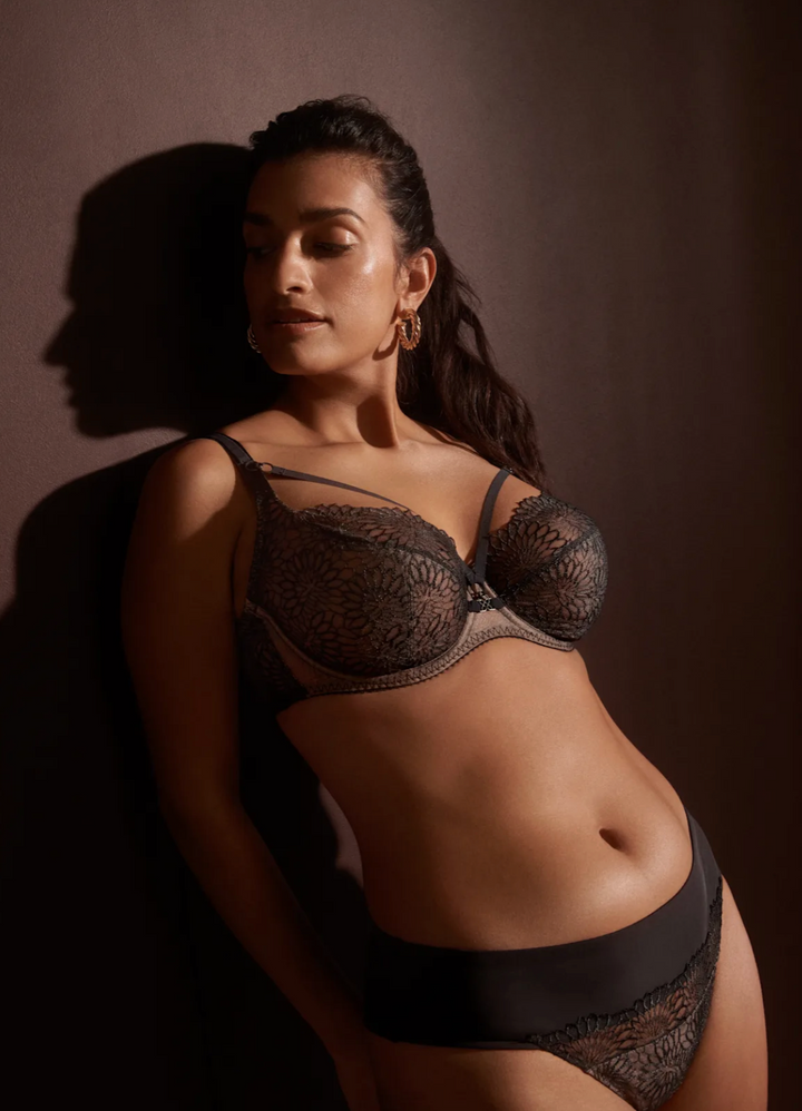 Sophora Balconette Bra Black