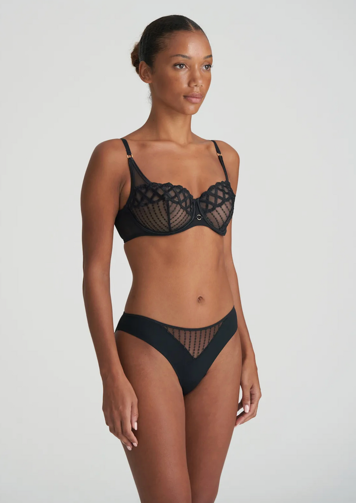 Jhana Sheer Balconette Bra