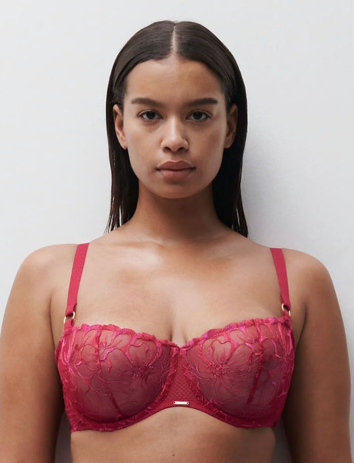 Fleurs Demi Bra