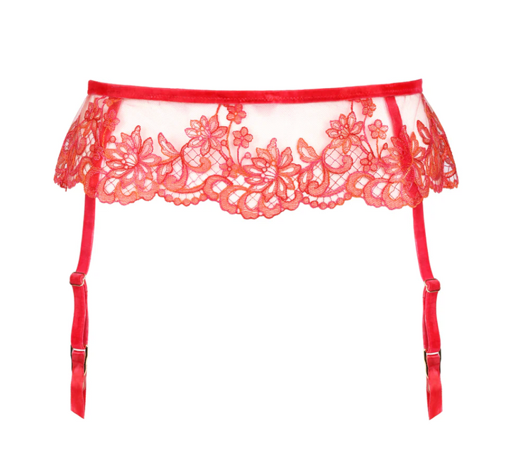 Bonbon Rose Garter Belt