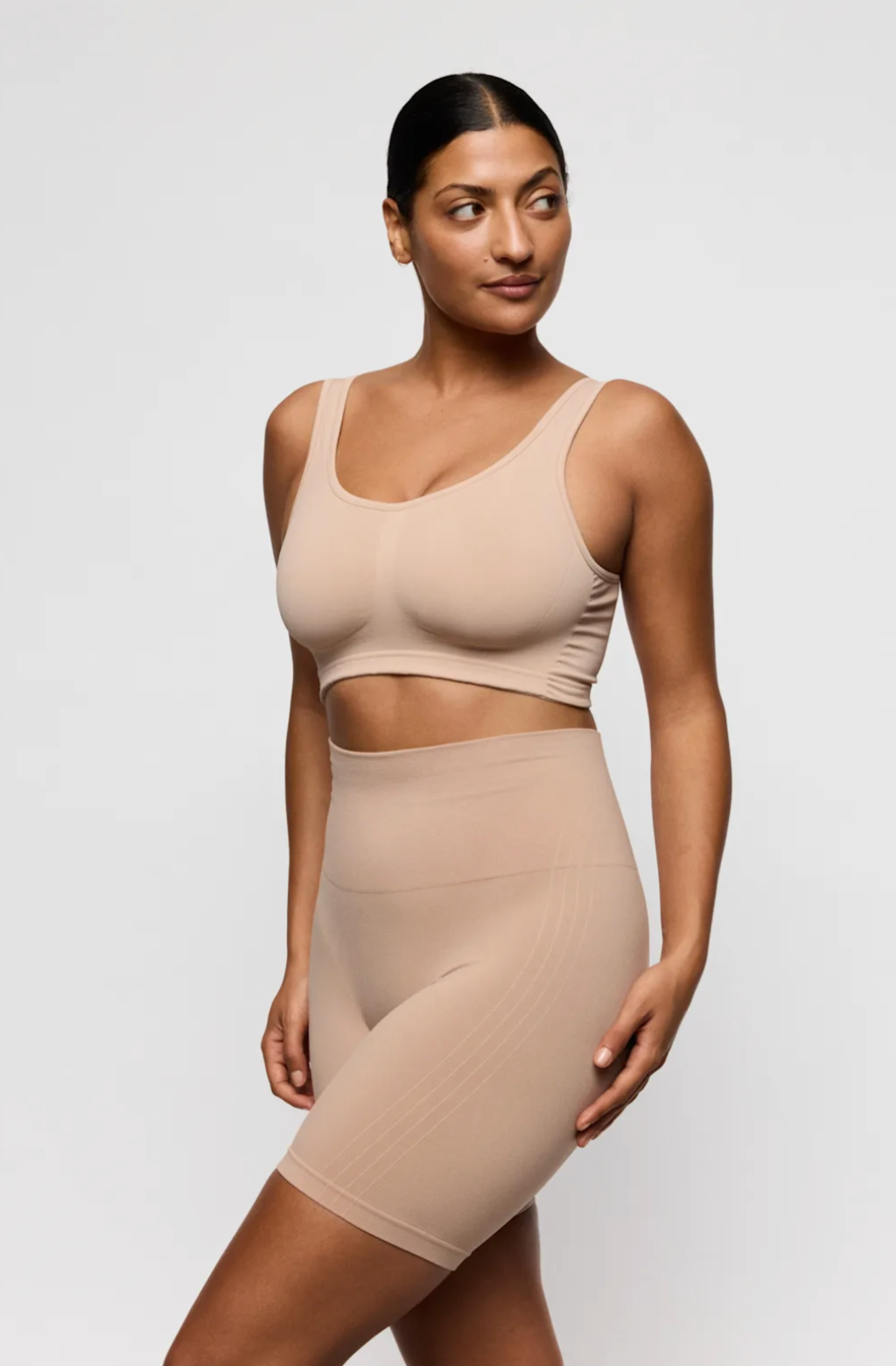 Nudda Shapewear High Briefs with Legs