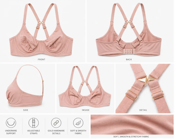 Lightweight Microfiber Comfort Bra