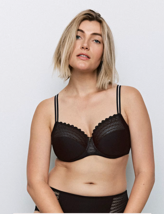Twist Side Full Cup Bra