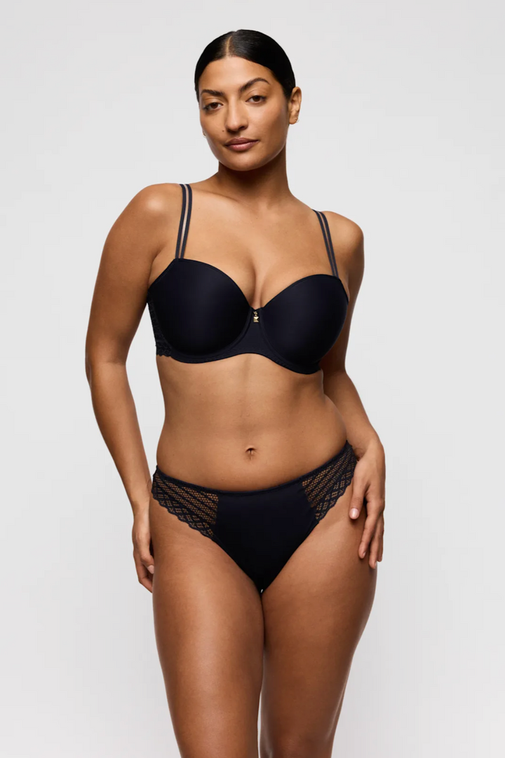 Twist Side Balconette Bra