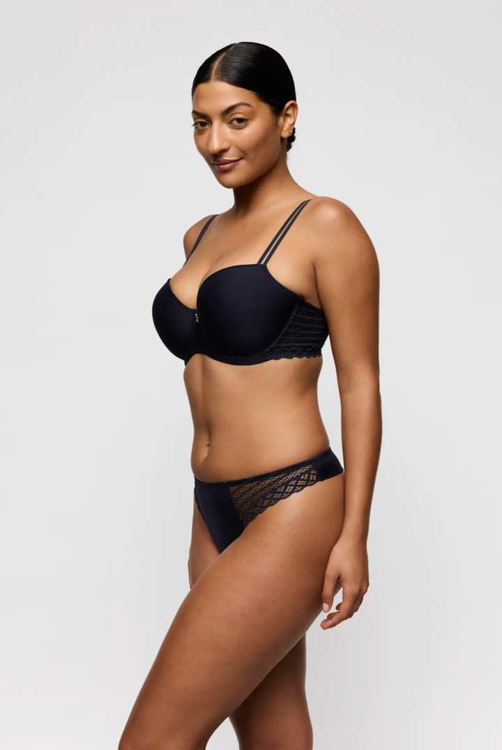 Twist Side Balconette Bra