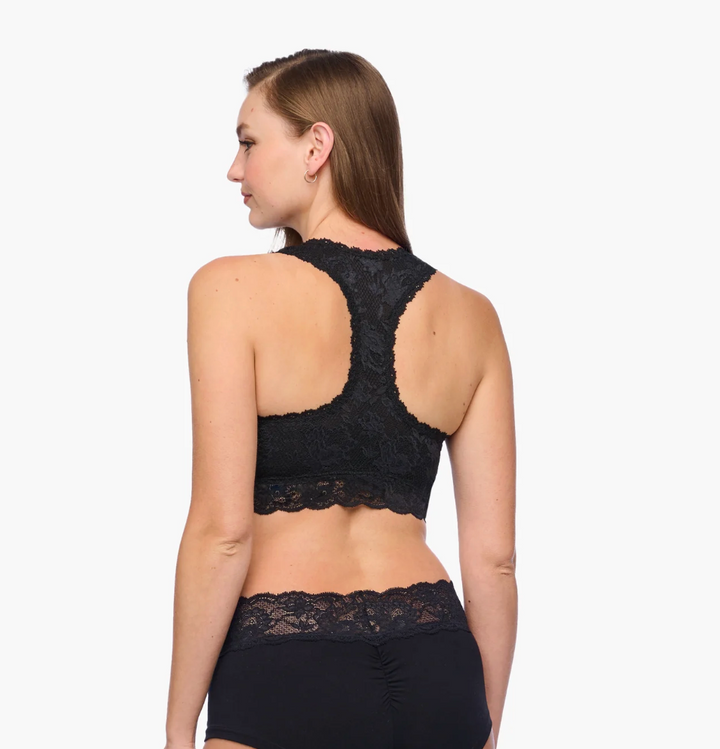 Never Say Never Curvy Racerback Bralette