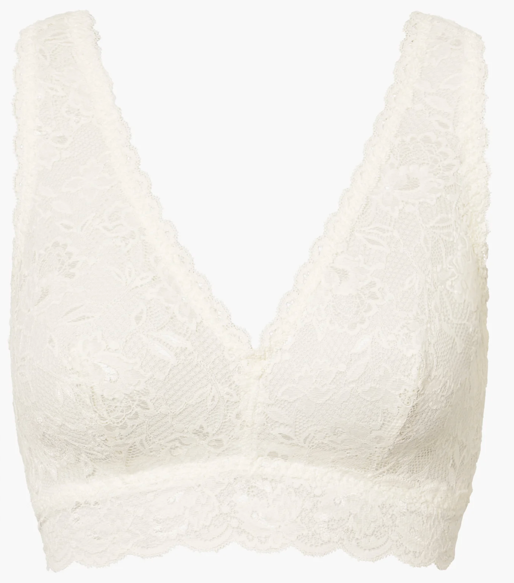 Never Say Never Curvy Racerback Bralette