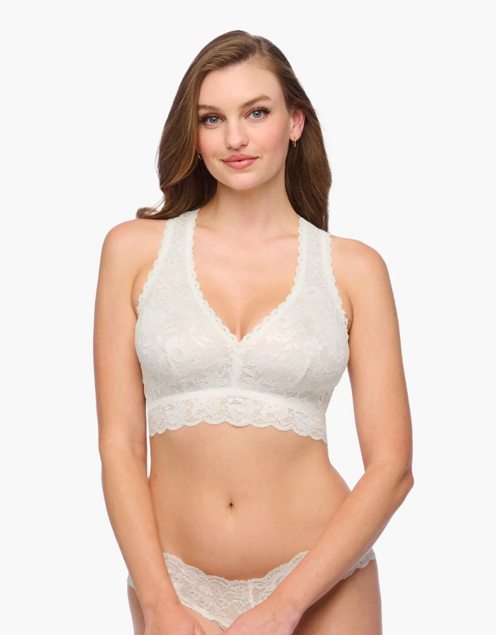 Never Say Never Curvy Racerback Bralette