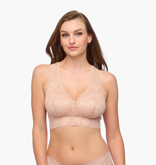 Never Say Never Curvy Racerback Bralette