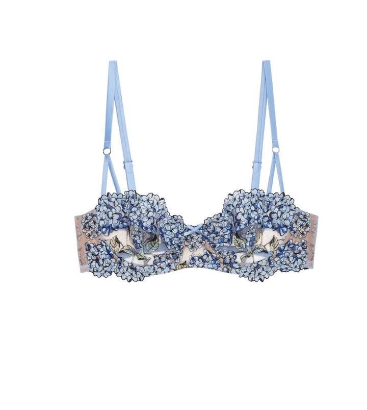 Hydrangea Balconette Bra